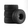 REDSPIDER 1.0 Beadlock Wheels and Tires（4pcs）， 1.0 Crawler Tires for
