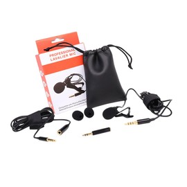 CORHAD Professional Lapel Mic Mini Recording Microphone for Podcasting Live Streaming
