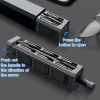 JUNEFOR 45 in 1 Precision Screwdriver Set PC Computer Smartphone
