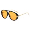IKANOO Oversized Aviator Sunglasses for Women Men Trendy Large Big