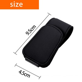 zzmorni Glasses Holder for Car, 1/2 Pieces Car Sun Visor Universal Magnetic Sunglasses Holder, Leather Car Glasses Holder, Car One-Handed Pick Up and Take Off Sunglasses Holder (Pack of 2 Black)