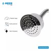 CNX Regadera Redonda Multiposición 10cm, Cuello 15cm Abs Cromado