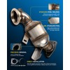 PHILTOP Front Catalytic Converter Compatible with 2011-2015 Cruze 1.4L, 2013-2021
