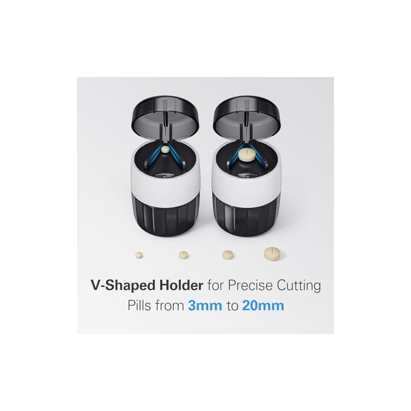 3-in-1 Pill Crusher for Tablets, Tablet Crusher Fine Powder with