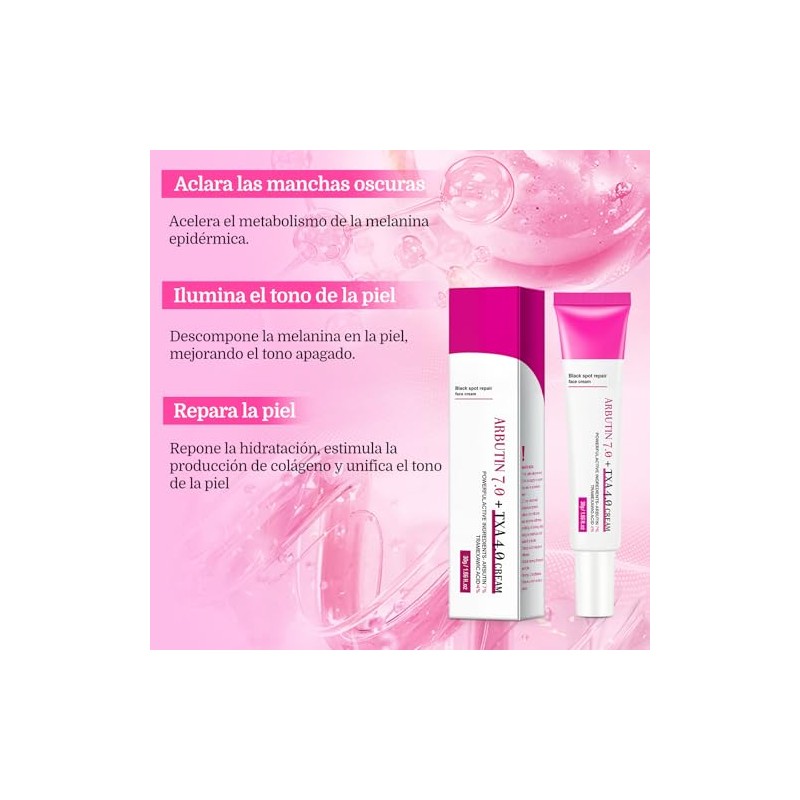 Txa Cream Crema Manchas Faciales Cremas Aclaramiento Piel Oscuras Pecas