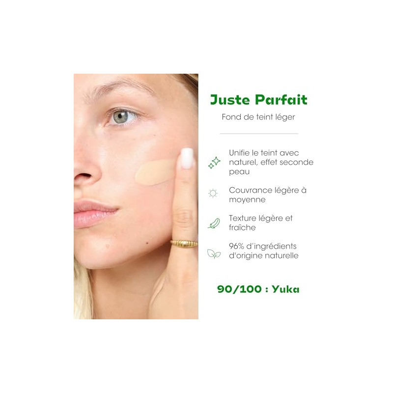 Magnifaik Just Perfect Base Maquillaje Ligera Líquida Cobertura Transparente Media