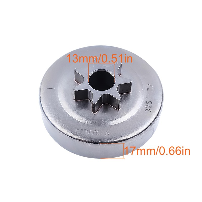 .325"-7T Clutch Drum Spur Sprocket Cover Kit for Stihl MS231