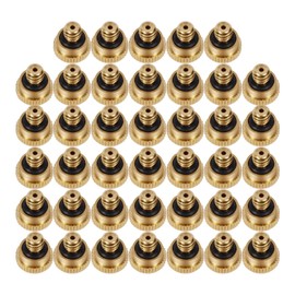 KUWAN Brass Misting Nozzles - 40pcs Low Pressure Atomizing Sprayers