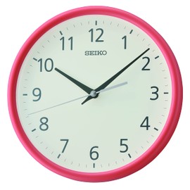 Seiko QXA804E Analogue Wall Clock Orange