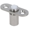 Glass Door Ball Catch Adjustable with Mounting Plate