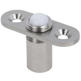 Glass Door Ball Catch Adjustable with Mounting Plate