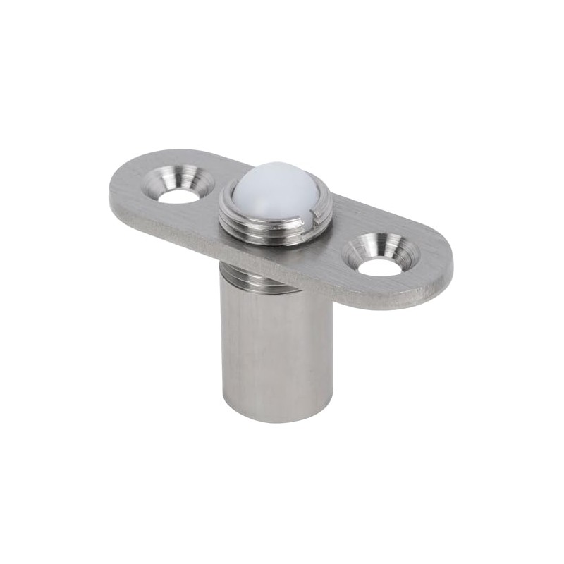 Glass Door Ball Catch Adjustable with Mounting Plate