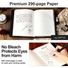 CAGIE Journal with Lock for Men and Women Refillable 290