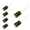 Replacement for 6 pcs Panasonic FM Series Capacitors 16V 330uf