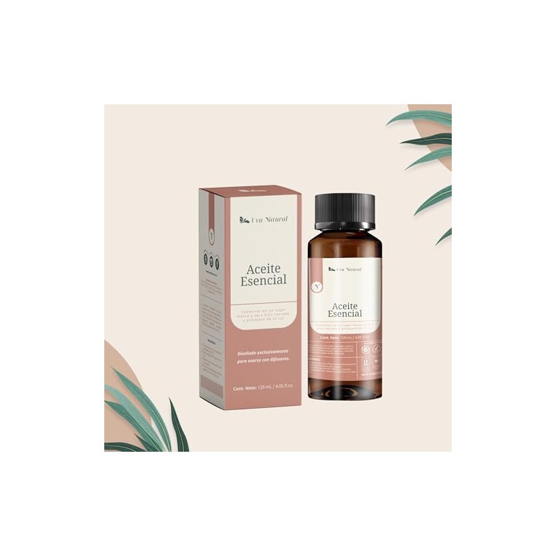 Uva Natural - Aceite Esencial Latte Para Difusor Aire Frío