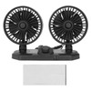 Car Fan Dual Head 24v 360° Adjustable Powerful USB Car