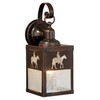 VAXCEL Trail 13 in. H 1-Light Burnished Bronze Rustic Cowboy
