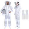 YORKING Ventilated Bee Suit, 3 Layer Bee Suit for Men