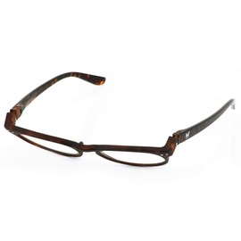 BUNNY EYEZ Readers - HARRIET - Reading Glasses with a Tiltable & Flippable Frame - Chic & Modern Design - Diopter Strength of +1.50 to +3.00 - Demi, 1.00