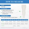 Actifi Opaque Microfiber 15-20 mmHg Compression Stockings, Knee High, Closed