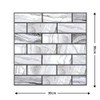 10pcs 3D Wall Panels Peel and Stick, 3D Self-Adhesive Wall