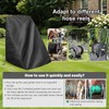 Garden Hose Reel Cover, 26 x 24.8 x 34.6Inch Waterproof
