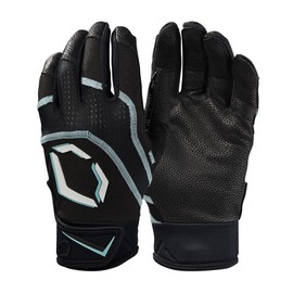 Evoshield KHAOS Batting Gloves, For Both Hands, Black, S
