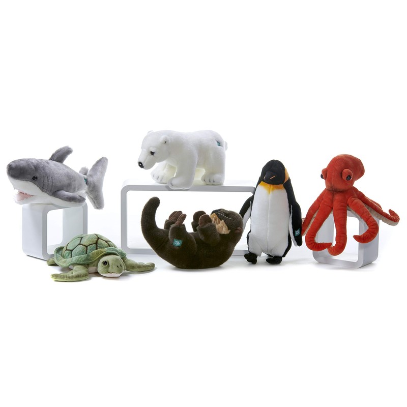 Posh Paws 12453 Blue Planet, White