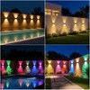 NIORSUN Solar Fence Lights,12 Pack Deck Light,Led Outdoor Lights 3000K/4500K/6000K+
