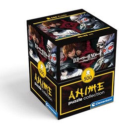 Clementoni Jigsaw Puzzle 500 pieces, Anime Cube Death Note, Puzzle for Adults 14-99 Years, Gift for Kidults, Made in Italy, 35609