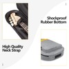 LETSROCK Bass Guitar Case, Bass Guitar Gig Bag 0.38 Inch
