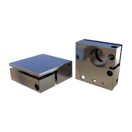 C CLINK 0/4/8/ Gauge AWG Positive & Negative Battery Terminal Square Appearance with Top Post Adapter (1 Pair)