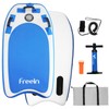 Freein Body Board Inflatable, Surfboards BodyBoards for Beach River, Foldable