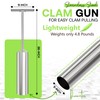 SturdyShape Clam Gun for Clamming Stainless Steel with Vent V4