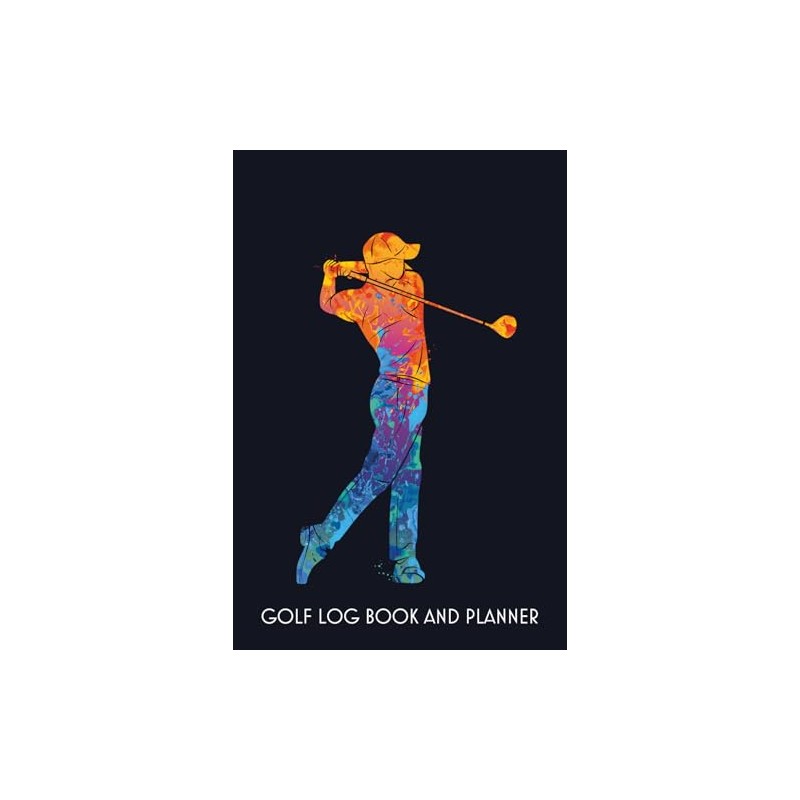 Golf Log Book And Planner: Golf Yardage Notebook: Golf Scorecads