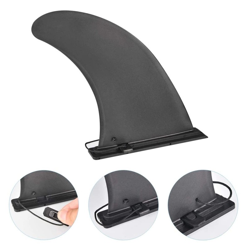 Paddleboard Fin Removable Kayak Paddle Universal Plastic Bodyboards Waterproof Stand