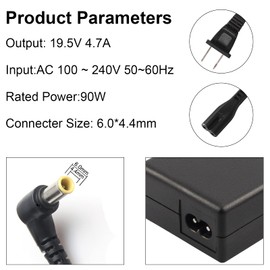 ASUNCELL 90W AC Adapter Laptop Charger for Sony VAIO PCG VGC VGN Series PCG-700 PCG-800 PCG-F PCG-FR PCG-GRT PCG-FX PCG-GRS PCGA-AC19V10 PCGA-AC19V11 VGP-AC19V10 VGP-AC19V12 19.5V 4.7A