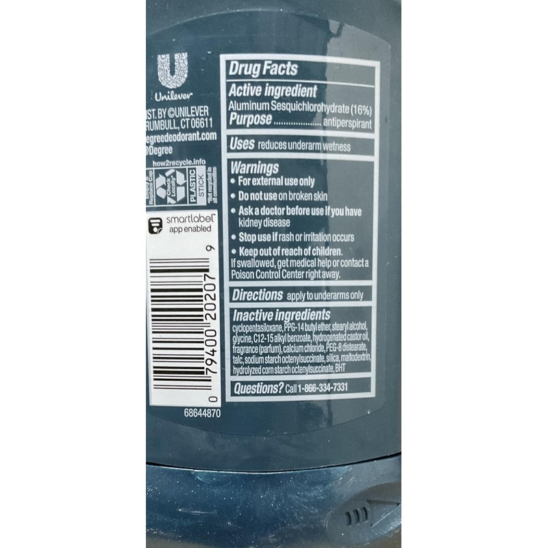 Degree Extreme Advanced Protection Antiperspirant Deodorant Stick, 2.7 oz