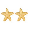 ENSKEFEN Gold Starfish Statement Stud Earrings for Women Trendy Boho