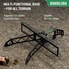BONIKLUBA Steel Target Stand Base, Dueling Tree Target Stands for