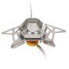 Camping Gas Stove Stainless Steel Strong Durable Windproof Electronic Ignition