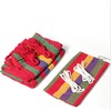 Single/Double Person Rainbow Cotton Fabric Canvas Travel Hammocks 500lbs Ultralight