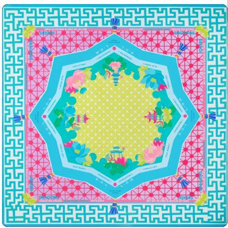 2026 Luxury US Velvet Mahjong Mat Non-slip Noise Reduction Soft