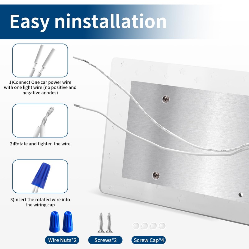 Miady RV Dimmable Lights Interior 1800 LM, 4 Color Temperature