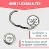 Sauberkugel Smart Bag Holder - Compact, Practical & Anti-Theft -