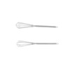 Fox Run Chrome Mini Whisk, 7.25 x 1.25 x 1.25