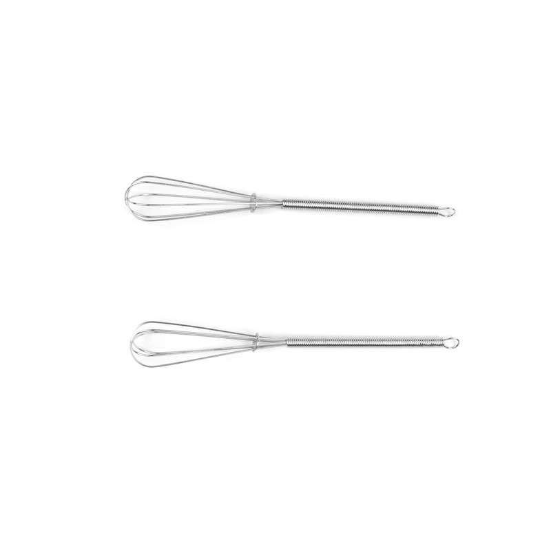 Fox Run Chrome Mini Whisk, 7.25 x 1.25 x 1.25