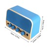 Electric Guitar Amplifier Clean Overdrive Dual Channels AUX Bluetooth for