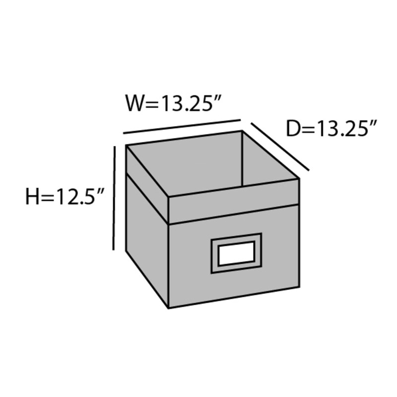 Covermates Keepsakes - Adjustable Cube Storage Bin - Configurable FlexGrid