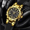LIGE FOXBOX Men's Fashion Sport Watch with Waterproof Calendar Springtok